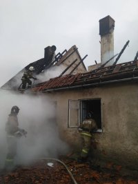 Пожар в п. Фрунзенское